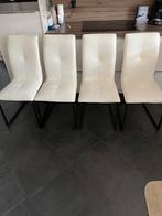Stoelen merk=cooox, Huis en Inrichting, Stoelen, Ophalen, Gebruikt, Wit, Leer