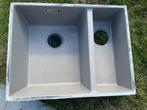 Spoelbak Blanco Sulgranit met toebehoren, Huis en Inrichting, Keuken | Keukenelementen, Ophalen, 50 tot 100 cm, Zo goed als nieuw