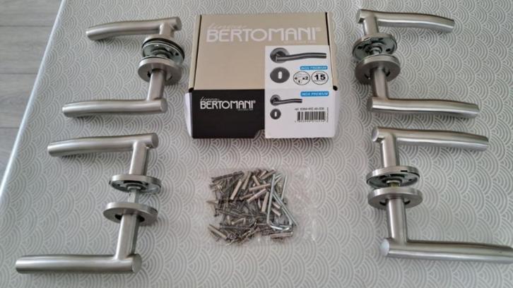 deurkruk, Doe-het-zelf en Bouw, Hang- en Sluitwerk, Zo goed als nieuw, Klink of Kruk, Inox, Ophalen