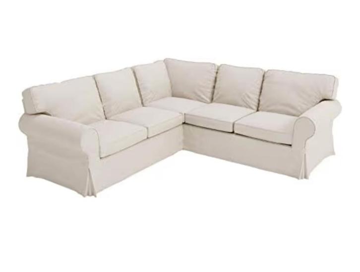 Canapé EKTORP IKEA, Huis en Inrichting, Zetels | Zetels, Gebruikt, Hoekbank, Vierpersoons of meer, 200 tot 250 cm, 150 cm of meer