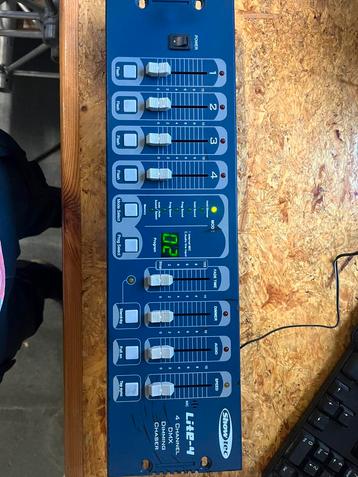 Showtec 4-lite dmx controller beschikbaar voor biedingen