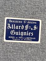 1 oude speelkaart brouwerij brasserie ST-JOSEPH - GUIGNIES, Enlèvement ou Envoi, Comme neuf, Carte(s) à jouer