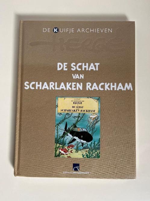 Kuifje (archieven) - De Schat van Scharlaken Rackham (2012), Livres, BD, Comme neuf, Envoi