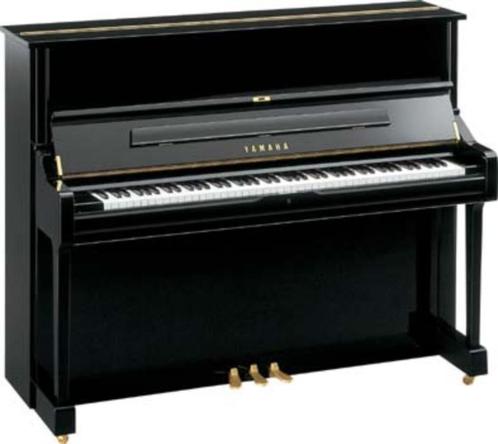 Yamaha U1 + U3 LAAGSTE PRIJS VAN NEDERLAND incl SILENT, Musique & Instruments, Pianos, Comme neuf, Piano, Noir, Brillant, Envoi