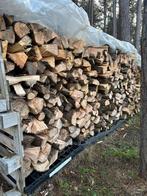 Brandhout gezaagd gekliefd gedroogd zie foto’s, Tuin en Terras, Brandhout, 6 m³ of meer, Ophalen, Blokken
