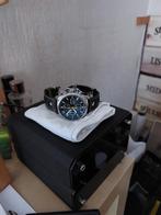 Raidillon chronograaf., Leer, Staal, Polshorloge, Nieuw