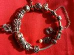 Véritable bracelet et charms PANDORA .Cadeau de fêtes, Ophalen of Verzenden, Gebruikt, Zilver