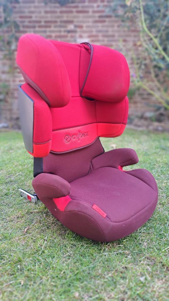 CYBEX Autostoel Solution X-fix Isofix 15-36 kg, Kinderen en Baby's, Autostoeltjes, Gebruikt, Overige merken, 15 t/m 36 kg, Autogordel of Isofix