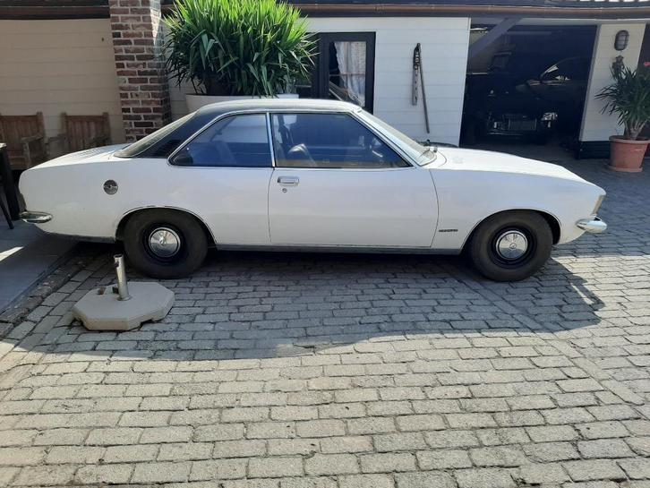 Onderdelen voor Opel Record D jaren 70, Auto-onderdelen, Carrosserie, Achterklep, Opel, Voor, Gebruikt, Ophalen of Verzenden