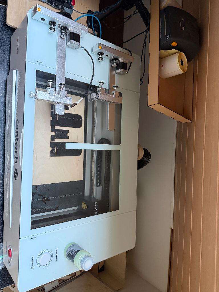 Omtech Polar Gen1 met extra filter en materialen, Ophalen, Zo goed als nieuw