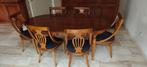 eetplaats in kerselaar, Huis en Inrichting, Ophalen, Zo goed als nieuw, Kerselaar, 4 tot 6 stoelen