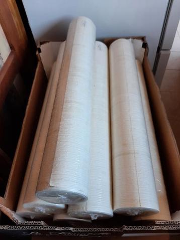 Lot de 8 rouleaux de papier peint vinyl Vintage