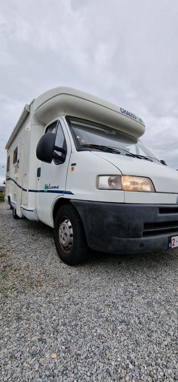 CAMPIN-CAR 95.000KM FIAT ducato CHAUSSON, Caravanes & Camping, Particulier