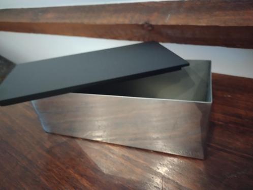 Scapa doos met zwart houten deksel NIEUW, Huis en Inrichting, Woonaccessoires | Kisten, Nieuw, Metaal, Ophalen of Verzenden