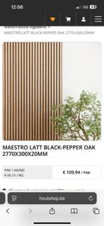 Maestro latt black-Pepper oak 2770x300x20, Ophalen, Nieuw, Overige materialen