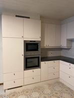 Complete keuken met apparatuur, Huis en Inrichting, Keuken | Complete keukens, Ophalen, Gebruikt, Crème, Hoekkeuken