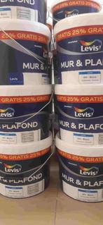 Peinture Levis 10L, Doe-het-zelf en Bouw, Ophalen, 5 tot 10 liter, Wit, Nieuw