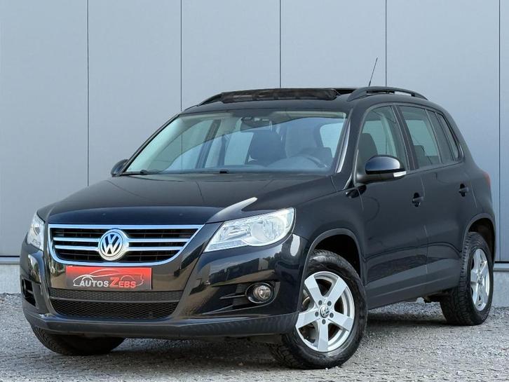 Volkswagen Tiguan 2.0TDI 4Motion Automaat Camera Pano Cruise, Auto's, Volkswagen, Bedrijf, Te koop, Tiguan, 4x4, Airbags, Airconditioning