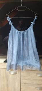 Blauw topje, Kleding | Dames, Ophalen of Verzenden, Zo goed als nieuw, Maat 38/40 (M), Blauw