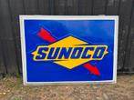 Mega SUNOCO reclamebord, Verzamelen, Ophalen, Gebruikt, Reclamebord