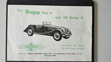 Morgan 4/4  en  +4 brochure beschikbaar voor biedingen