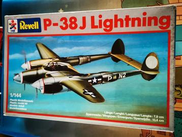 P-38J Lightning
1/144 Revell vintage bouwdoos zie omschr.  beschikbaar voor biedingen
