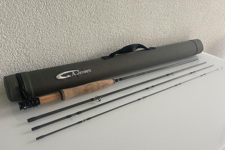 A.Jensen | Avon | #4 | 8’3, Watersport en Boten, Hengelsport | Vliegvissen, Zo goed als nieuw, Ophalen of Verzenden