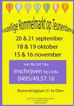 Maandelijkse rommelmarkt Olen 20 en 21 september, Cd's en Dvd's, Ophalen, Gebruikt