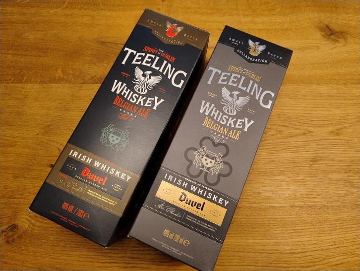 Teeling Duvel editie 2 en editie 3 whisky, Verzamelen, Wijnen, Nieuw, Ophalen