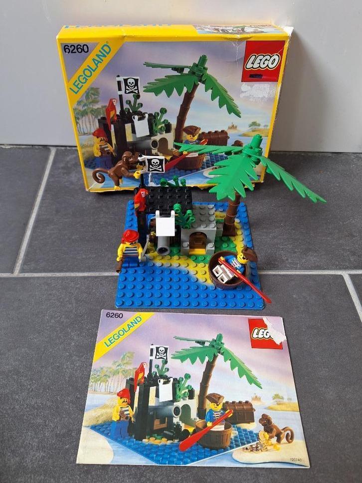 Lego 6260 - Shipwreck Island, Kinderen en Baby's, Speelgoed | Duplo en Lego, Gebruikt, Lego, Complete set, Ophalen of Verzenden