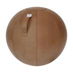 Vluv zitbal leder kleur cognac, Sport en Fitness, Yoga en Pilates, Verzenden, Nieuw