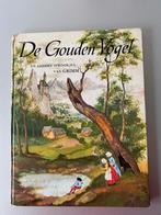 🍄Oud boek “ De Gouden Vogel “ en andere sprookjes van GRIMM, Ophalen of Verzenden, Gelezen