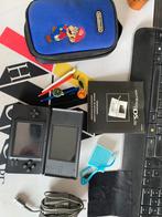 Nintendo DS light zwart + toebehoren, Ophalen, Gebruikt, Zwart, Met beschermhoes of tas