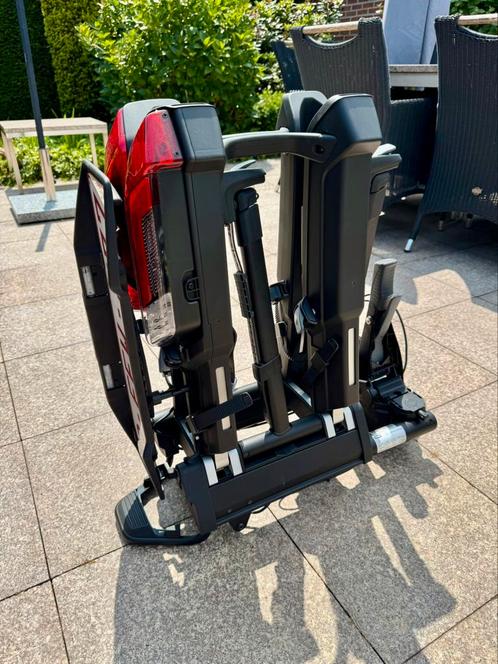 Thule Epos 2 met draagtas, Auto diversen, Fietsendragers, Zo goed als nieuw, Trekhaakdrager, 2 fietsen, Brede banden, Elektrische fiets