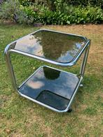 Vintage space age salontafel, Huis en Inrichting, Tafels | Salontafels, Ophalen, Gebruikt, 50 tot 100 cm, 50 tot 75 cm