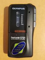 Dictafoon Olympus Pearlcorder S721 – microcassettes NIEUW, Audio, Tv en Foto, Ophalen of Verzenden, Bandrecorder
