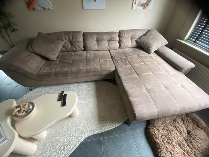 Zetel te koop, Huis en Inrichting, Zetels | Complete zithoeken, Zo goed als nieuw, Stof, Ophalen of Verzenden