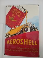 Emaille bord Aeroshell, Antiek en Kunst, Ophalen