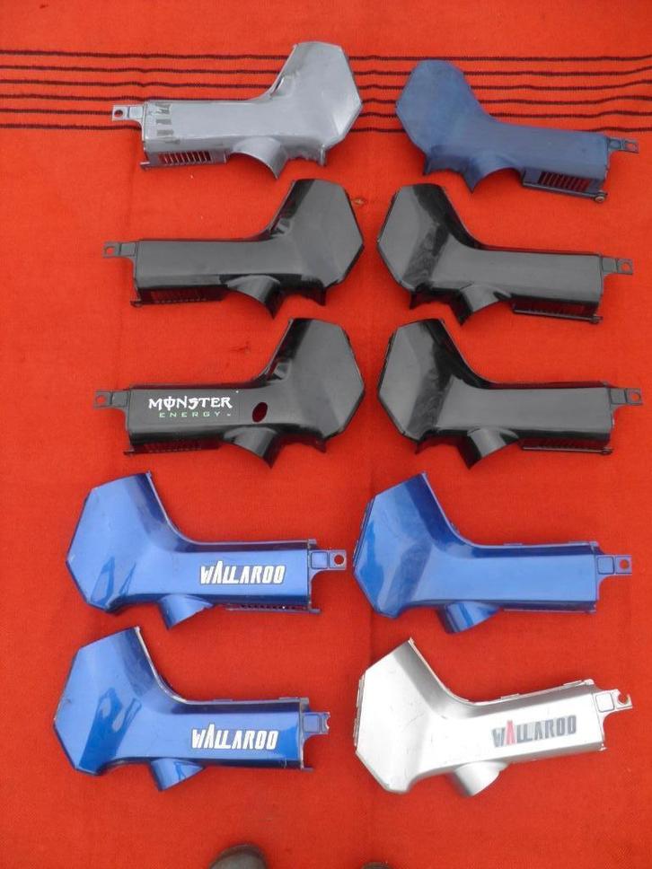 Goede origineel kleine zijkappen voor Honda Wallaroo., Vélos & Vélomoteurs, Pièces de cyclomoteur | Général, Utilisé, Capot, Enlèvement ou Envoi