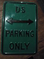 Plaque métallique de station en acier, Collections, Enlèvement ou Envoi, Comme neuf, Métal ou Fer blanc, Autres thèmes