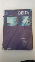 Delta 5. Analyse, Boeken, Ophalen, Gelezen, ASO, Wiskunde A