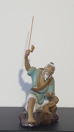 Chinese keramische Mud Man Fisherman, Antiek en Kunst, Kunst | Beelden en Houtsnijwerken, Ophalen