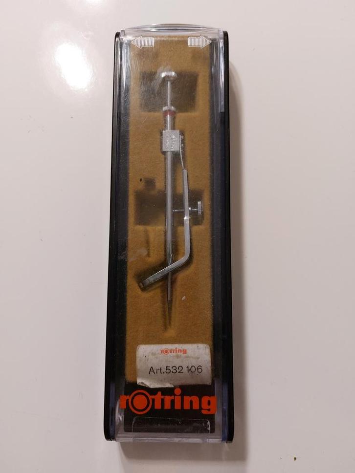 Vintage Rotring Drop Bow Compass Tool, Duitsland, jaren 1980, Hobby en Vrije tijd, Tekenen, Zo goed als nieuw, Ophalen of Verzenden