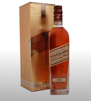 Johnnie Walker Centenary Gold beschikbaar voor biedingen