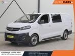 Opel Vivaro 145pk L3H1 Dubbele Cabine Edition Automaat Airco, Auto's, Bestelwagens en Lichte vracht, Stof, Gebruikt, Euro 6, 2500 kg