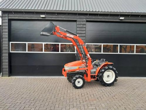 Yanmar F 180 minitractor met voorlader, Zakelijke goederen, Landbouw | Tractoren, tot 2500, Overige merken, Gebruikt