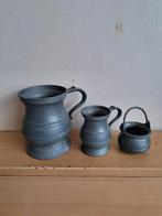 Tasse en étain antique, Ophalen of Verzenden