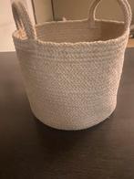 H&m home opbergmand beige, Ophalen, Gebruikt, Mand, Riet