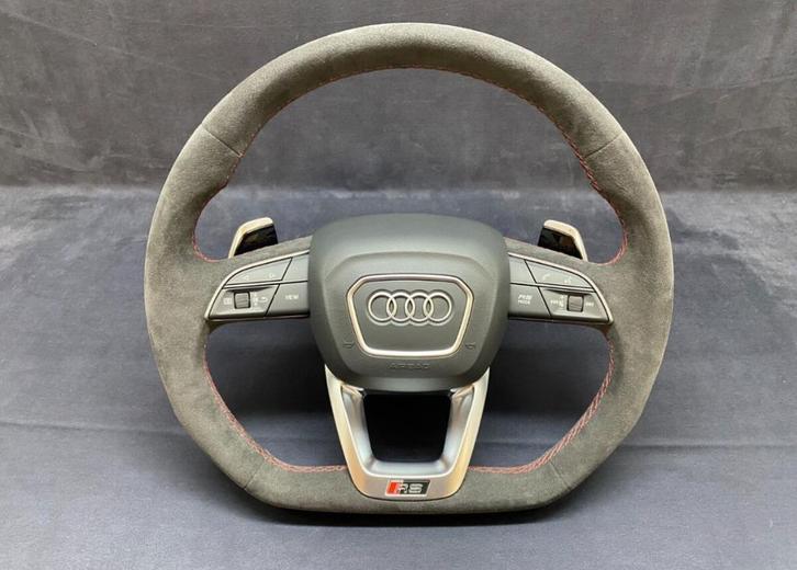 Stuur alcantara Audi compleet S RS vlak, Auto-onderdelen, Besturing, Audi, Nieuw, Ophalen of Verzenden
