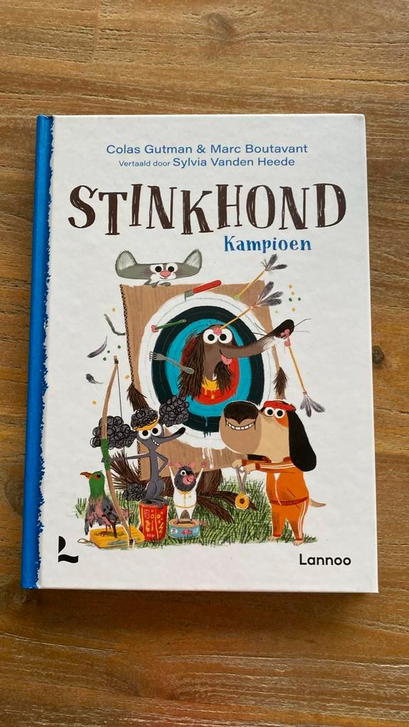 Colas Gutman - Stinkhond Kampioen!, Boeken, Kinderboeken | Jeugd | onder 10 jaar, Zo goed als nieuw, Ophalen